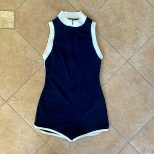 Zara romper size S in dark blue.